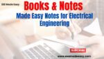 Made Easy Notes for Electrical Engineering