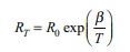 thermistor equation 1