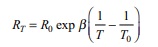 thermistor equation