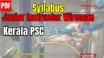 Syllabus Junior Instructor Wireman