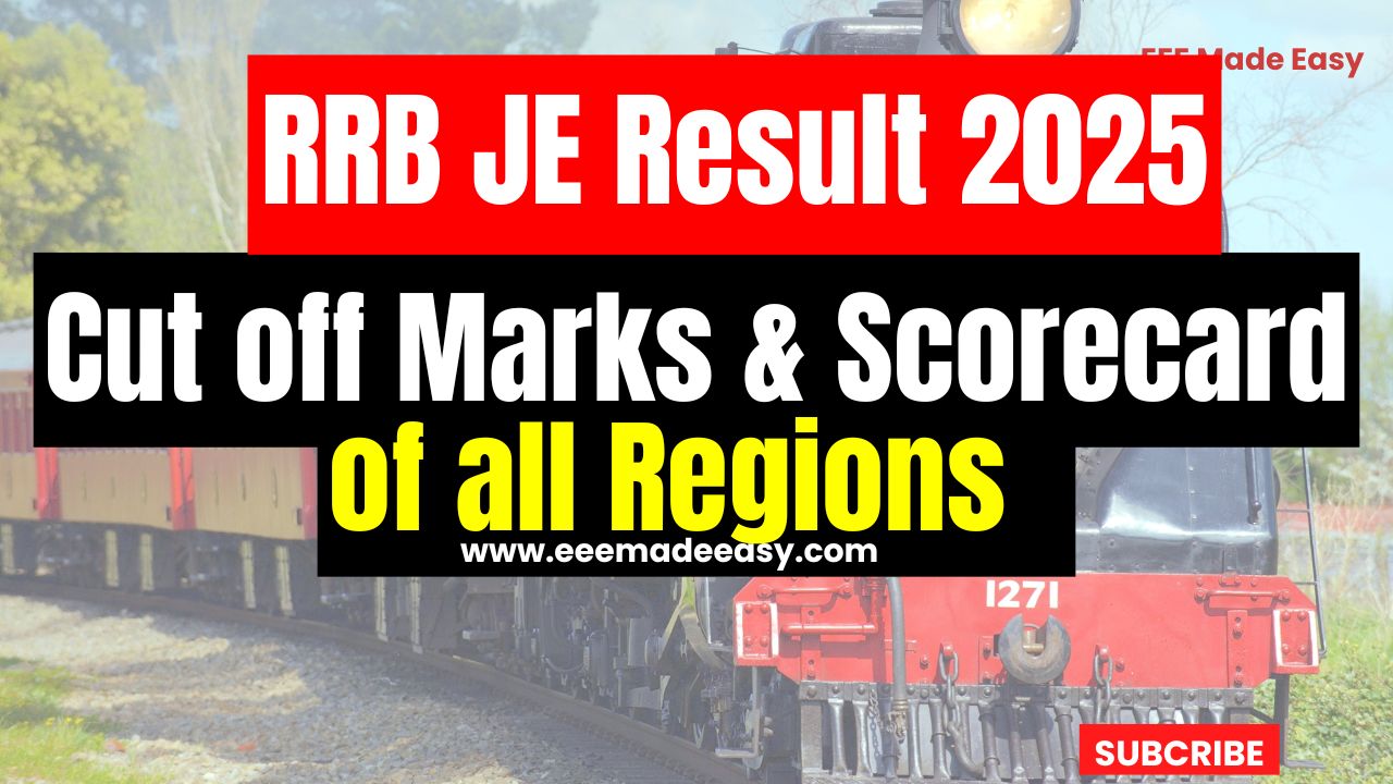 Cut off Marks & Scorecard of all Regions